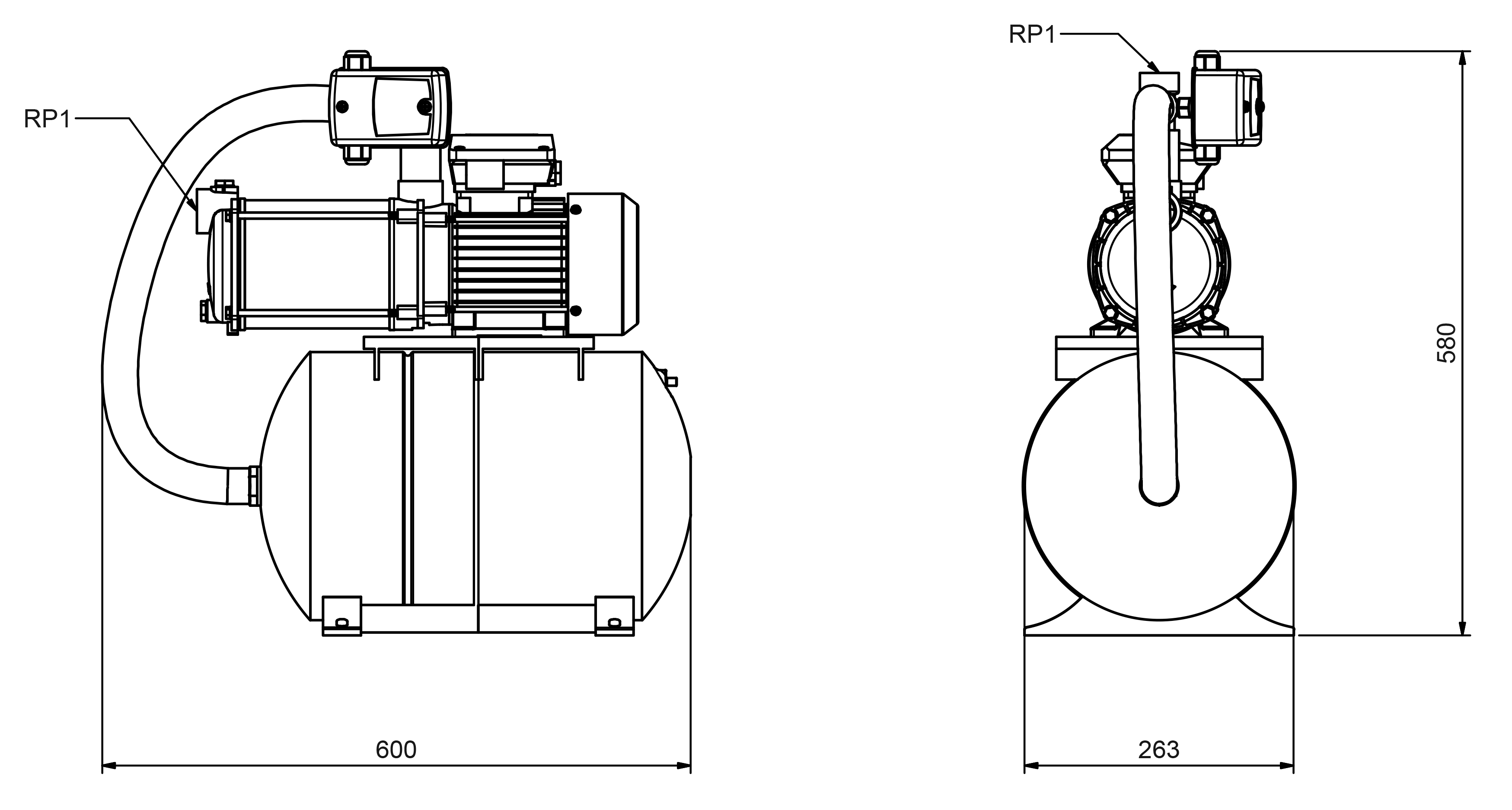 Dimensions - HWW CPS 20-5 B / ZPC01B