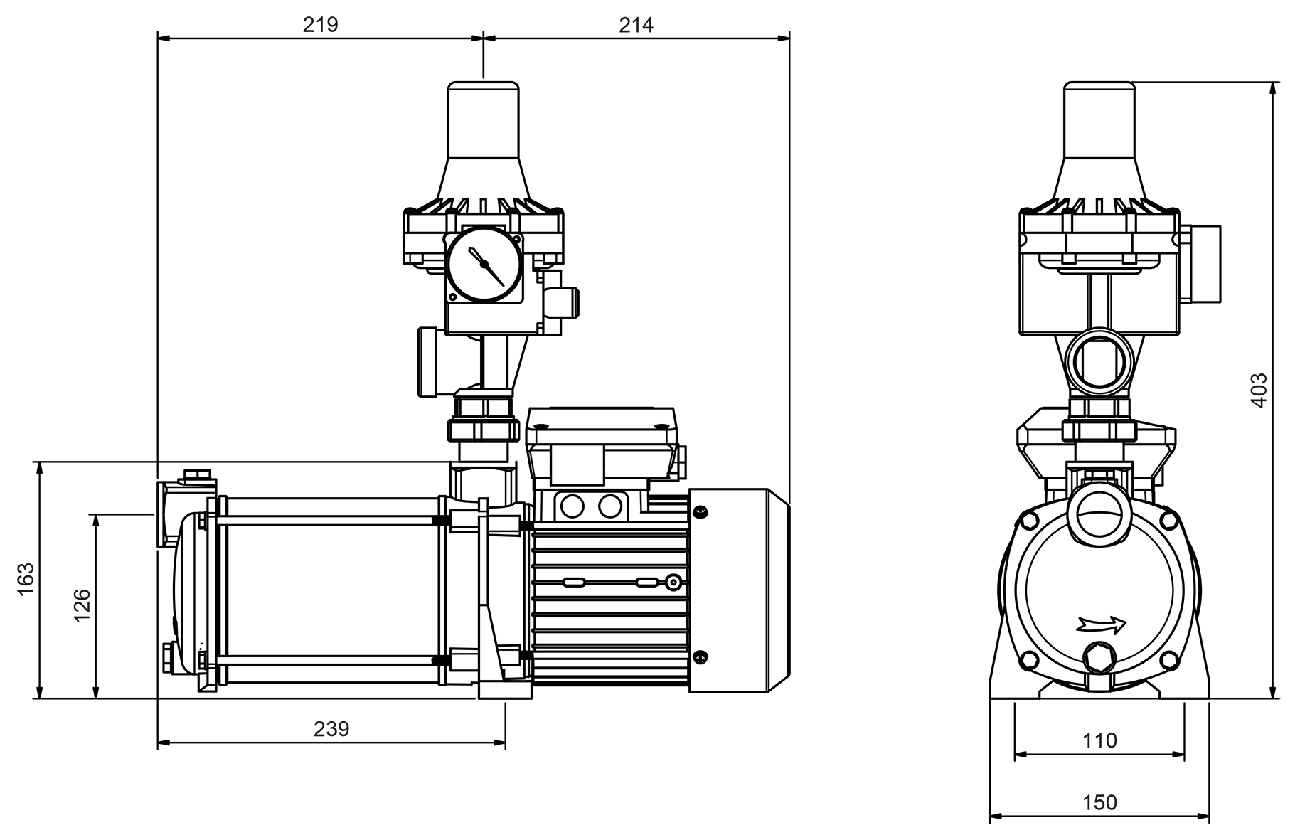 Dimensions - CPS 20-5M SM GG Kit 02 Pro