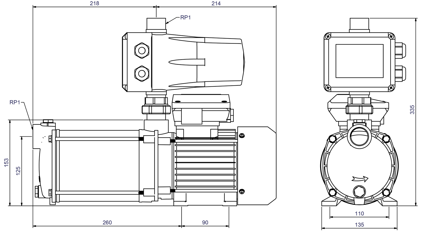 Dimensions - CPS 15-5 B / ZPC05B