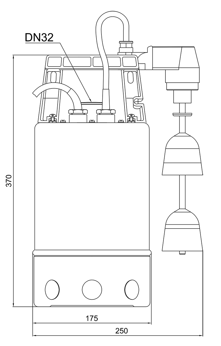Dimensions - E-ZW 80 KS