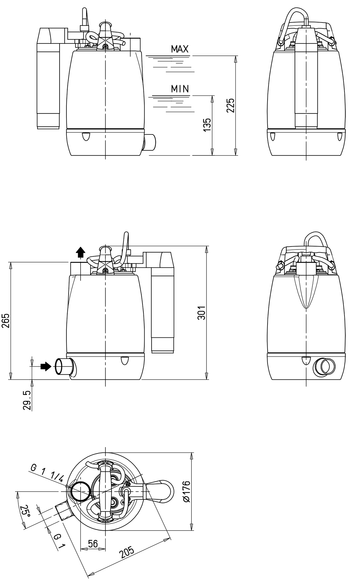 Abmessungen - Lademax
