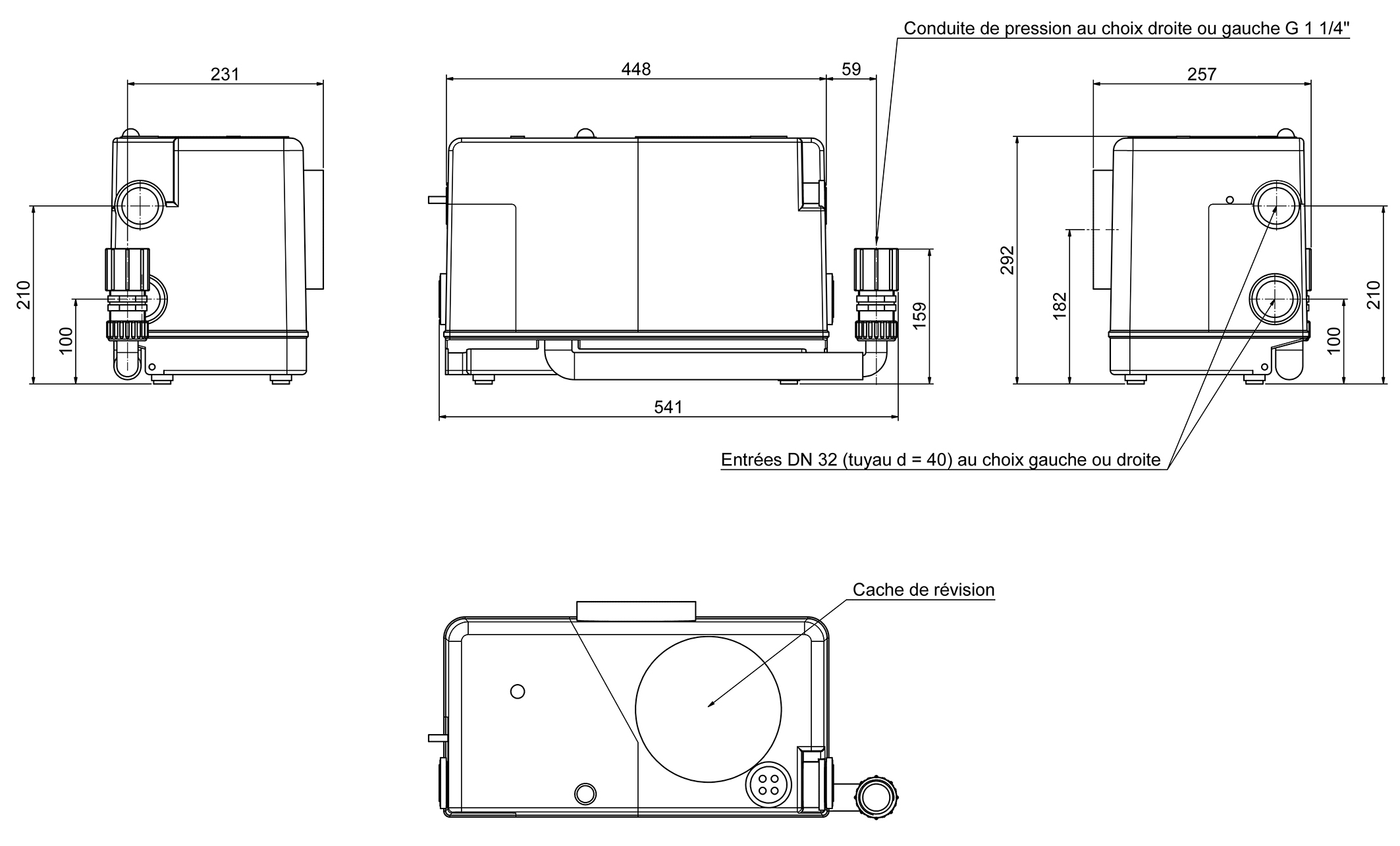 Dimensions - Microboy Pro