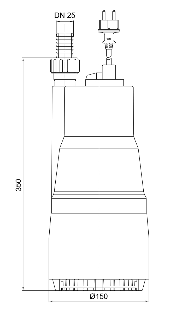 Abmessungen - TDP 800