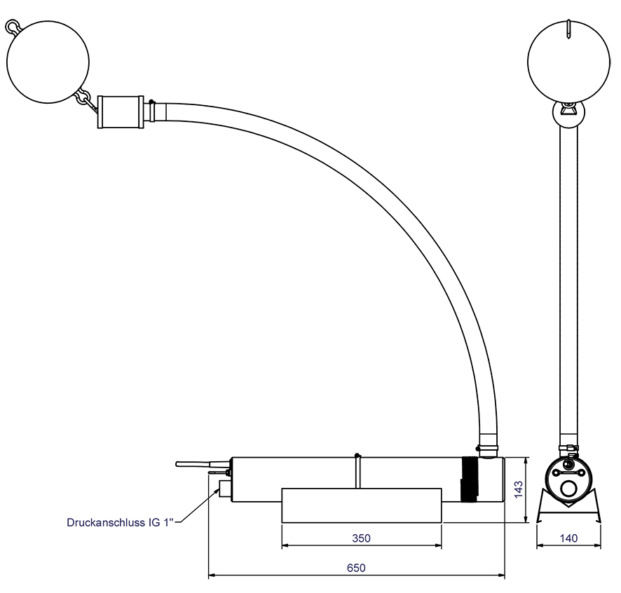 Abmessungen - TM 12-1 sE