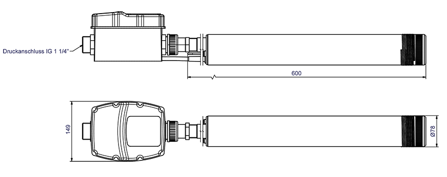 Abmessungen - TM 36 FU
