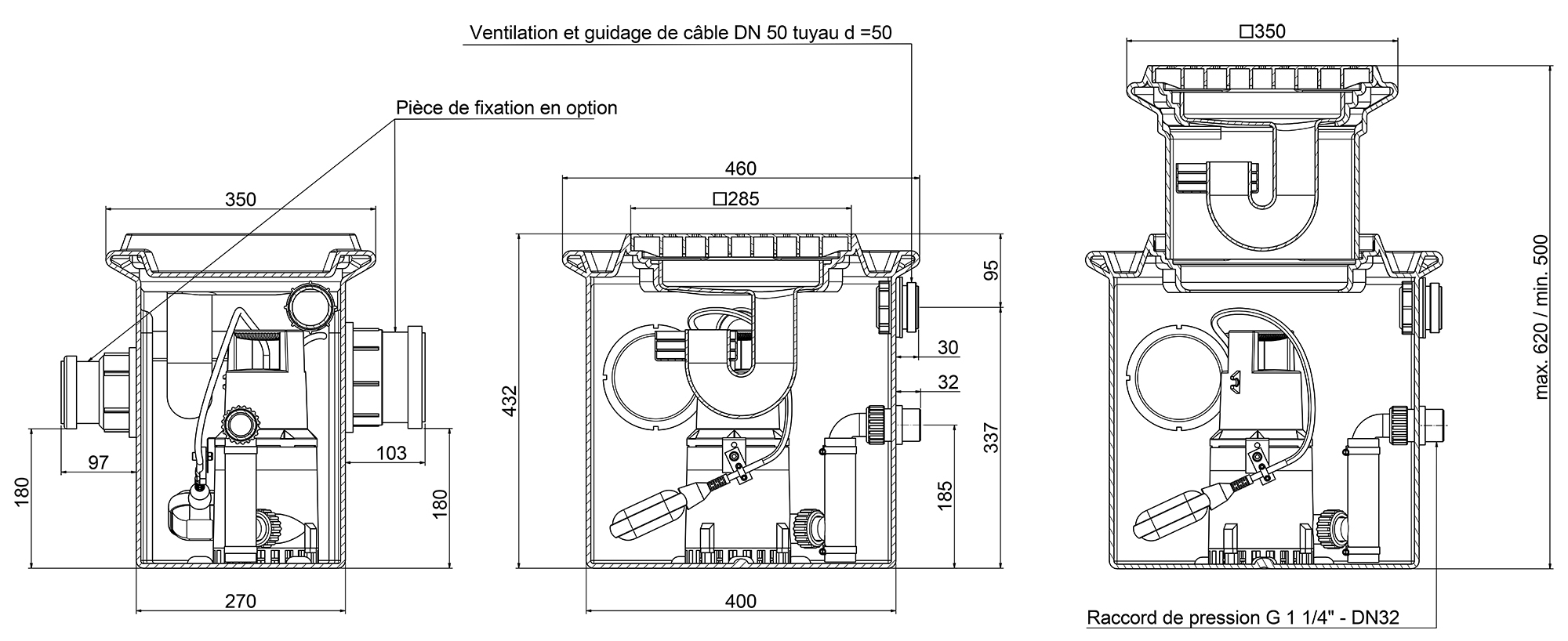 Dimensions - S-UFB 200/35