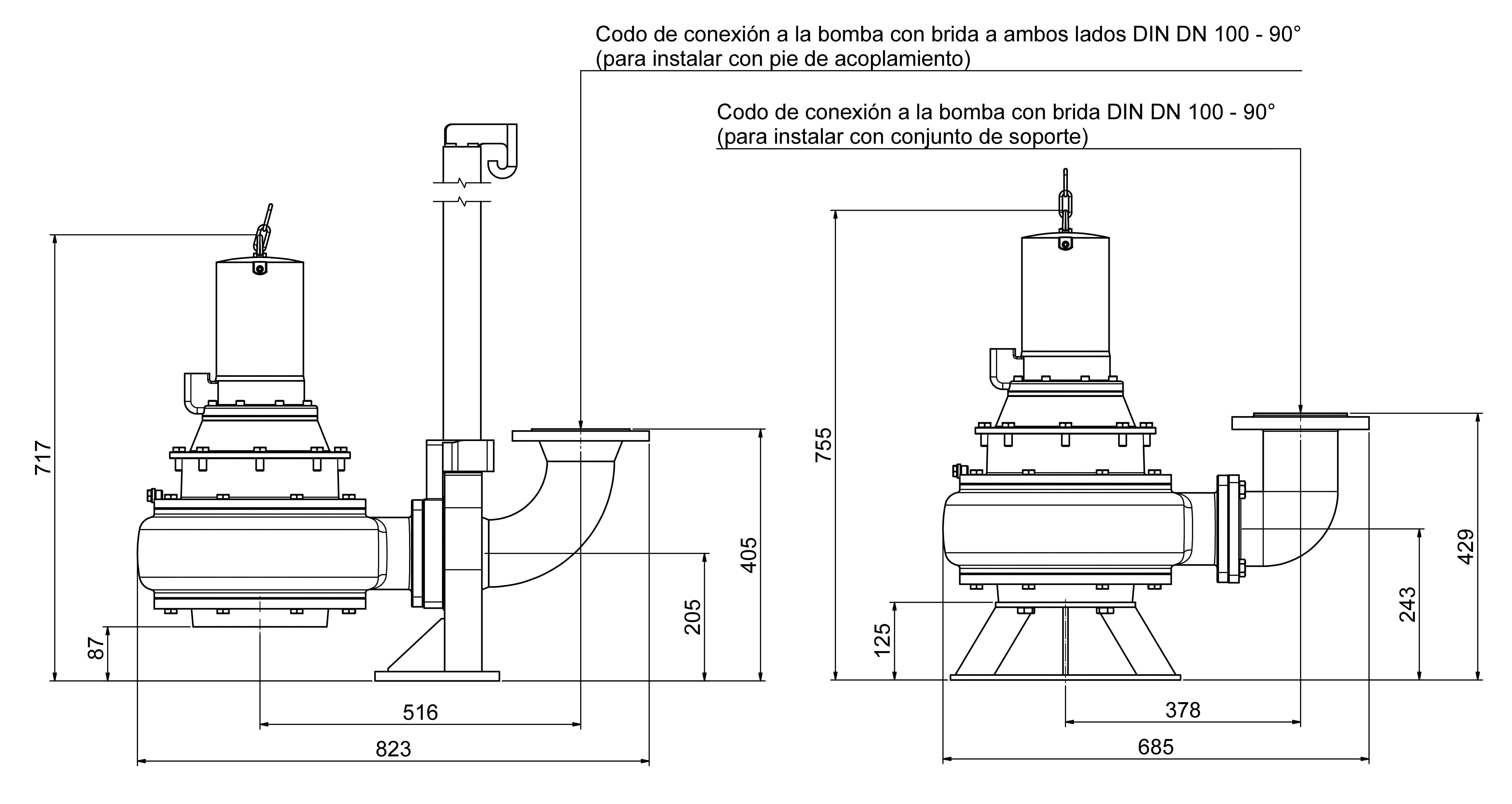 Dimensions - ZF 104 Ex