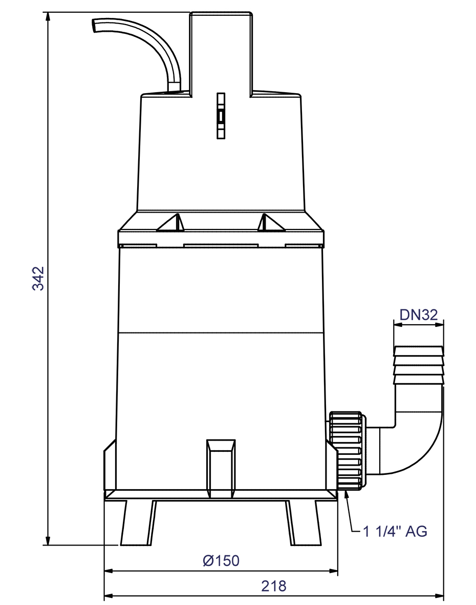 Abmessungen - S-ZPK 40