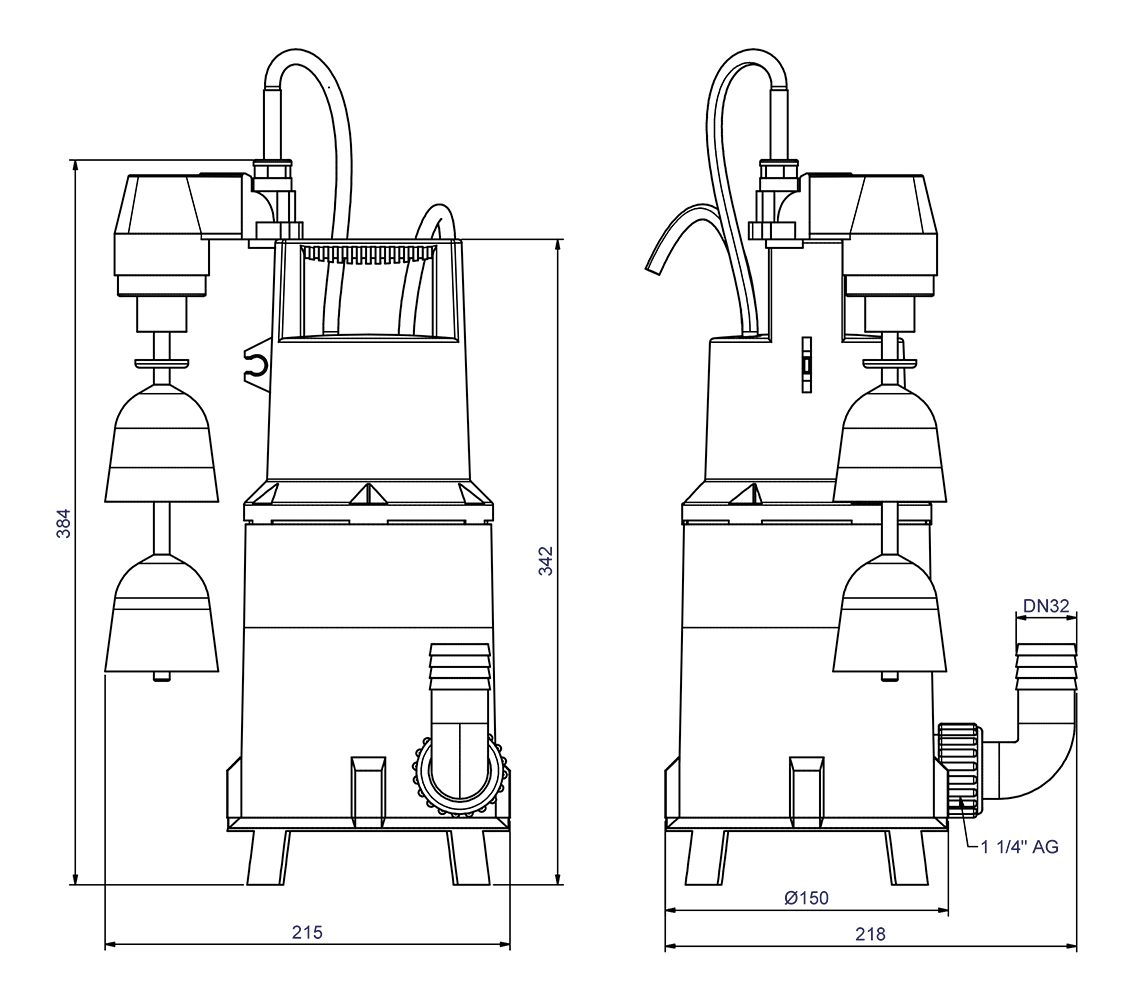 Dimensions - S-ZPK 40 KS